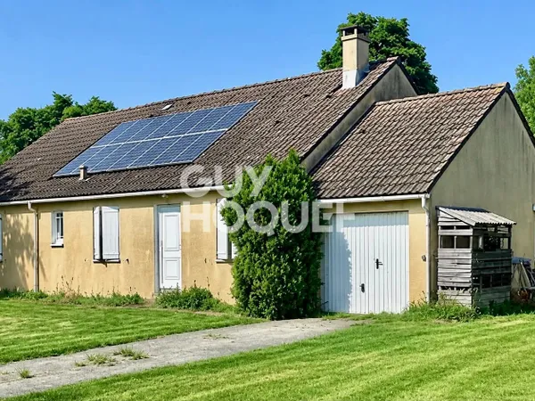 Maison familiale à vendre à Garennes-sur-Eure, 5 chambres, grand terrain et calme absolu
