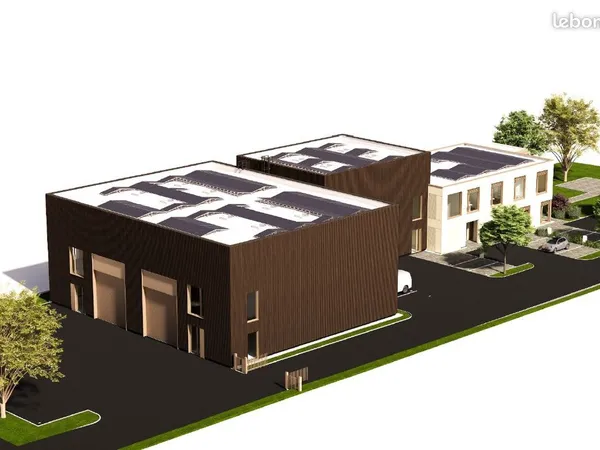Hall d'activité, de stockage et de bureaux - de 279,24 m² à 558,48 m²