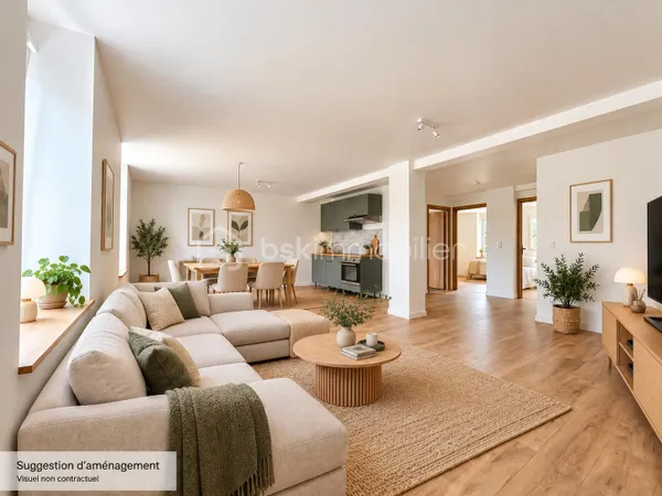 Appartement 4 pièces 73 m²