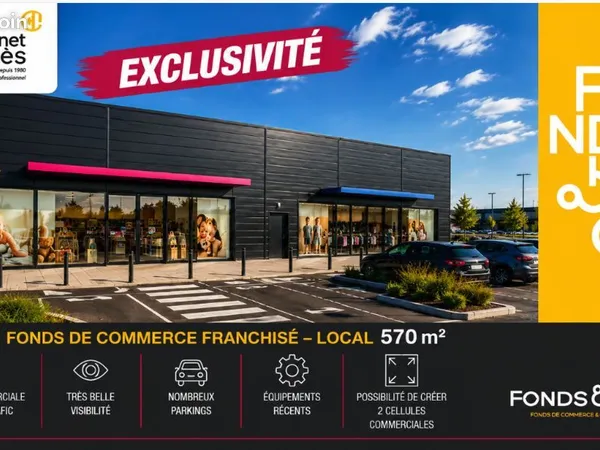 Fonds de commerce divers 571 m²