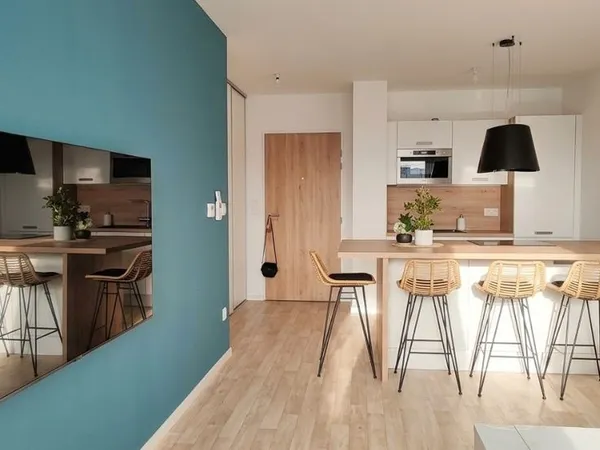 T2 récent (2020) avec terrasse Sud-Sud-Ouest, parking sous-sol & cadre verdoyant - La Rochelle