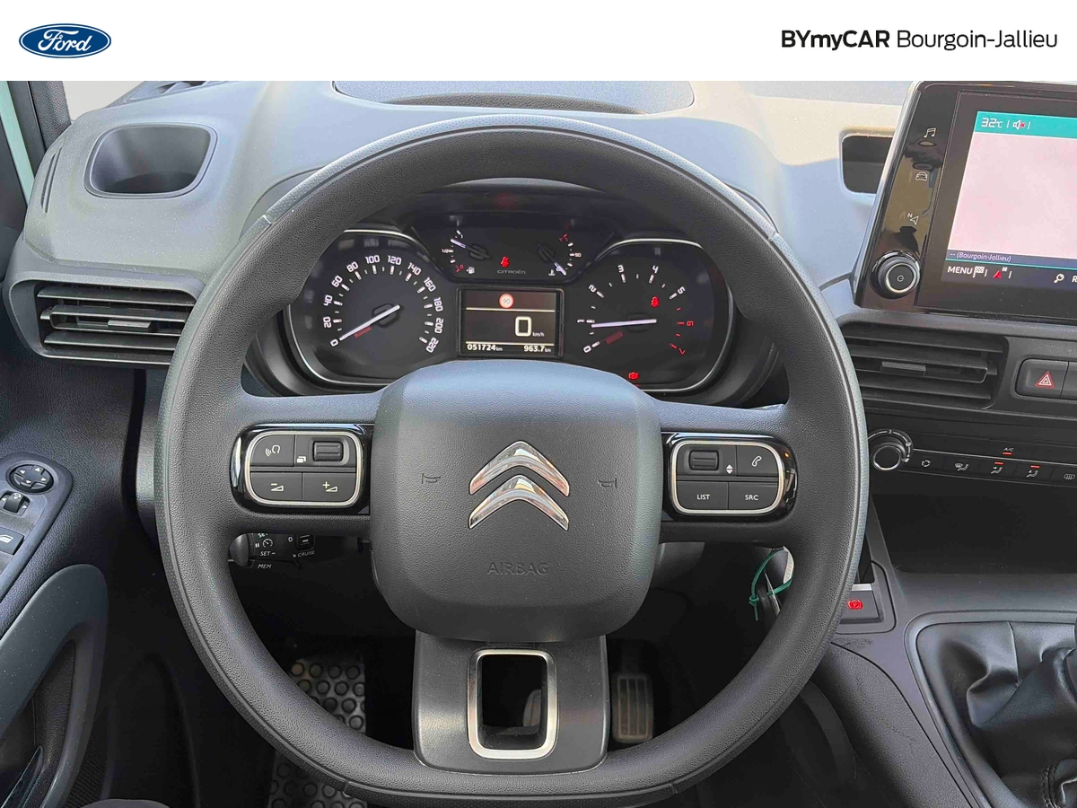 Citroen Berlingo Taille M BlueHDi 100 BVM — photo 10