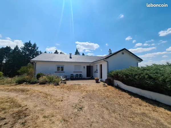 A vendre maison 130 m² Vallon en Sully