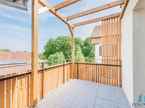F3 dans résidence récente avec chauffage collectif, balcon e