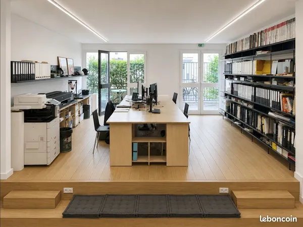 Location de poste(s) dans un open space - paris 20e / metro jourdain