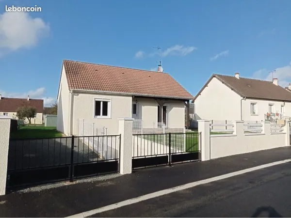 Maison 3 pièces 64 M2 avec terrain de 700m2