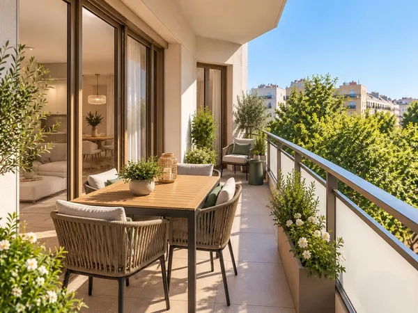 Appartement 3 pièces 59 m²