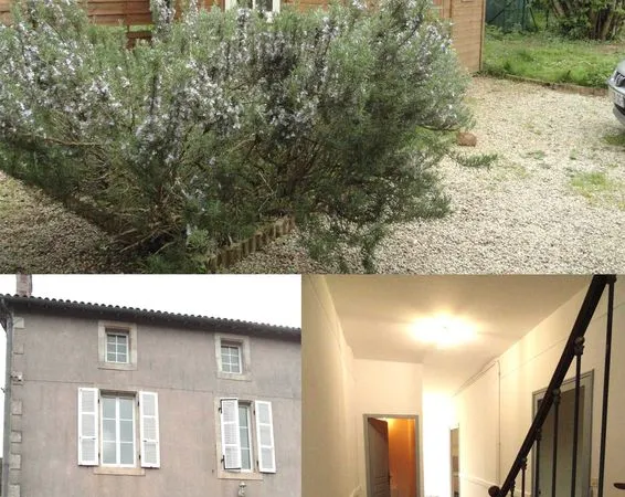 Une maison de ville de 117 m2 habitables. 800 m du centre ville. 695 HORS CHARGES
