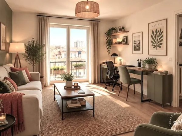 Appartement 2 pièces 48 m²