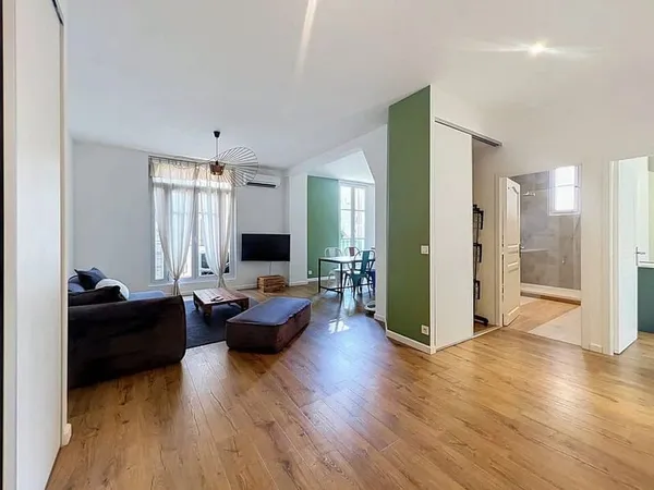 Superbe appartement meublé 3 pièces à Nice