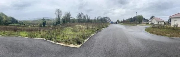 Terrain constructible viabilisé