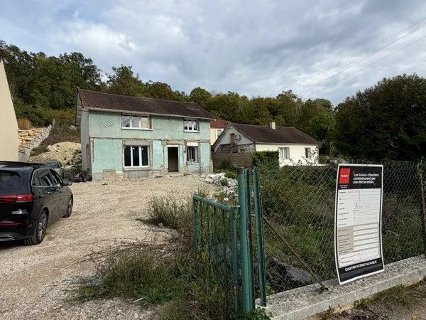 Vente maison avec gros travaux vaux sur Seine