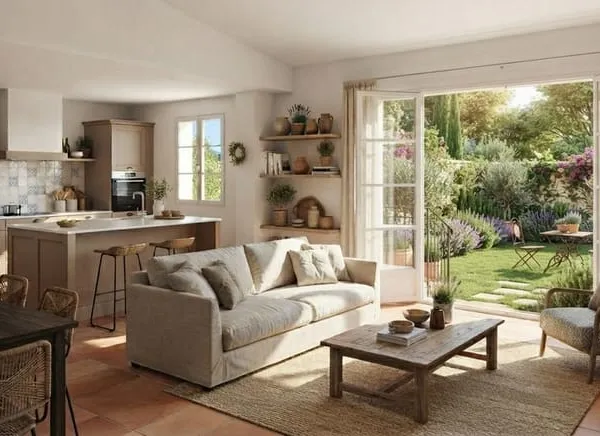 RARE DUPLEX 4P AVEC GRAND JARDIN - Frais de notaire réduits + Prêt à Taux au Zéro (PTZ) à Auribeau