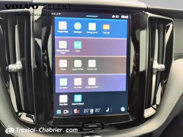 Volvo Xc60 t6 awd hybride rechargeable 253 ch+145 ch geartronic 8 ultra style chrome — photo 22