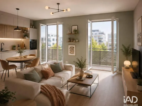 Appartement 3 pièces 59 m²
