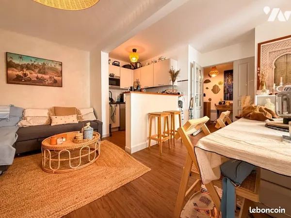 Appartement 2 pièces 46 m²