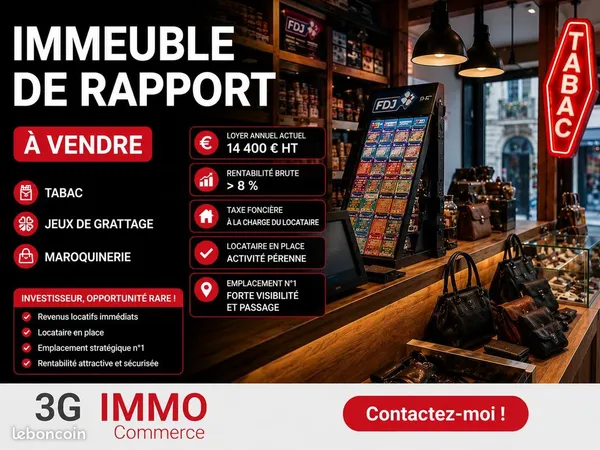 Vente pro (murs) | Local Commercial | 80 m² | Vitry-le-François
