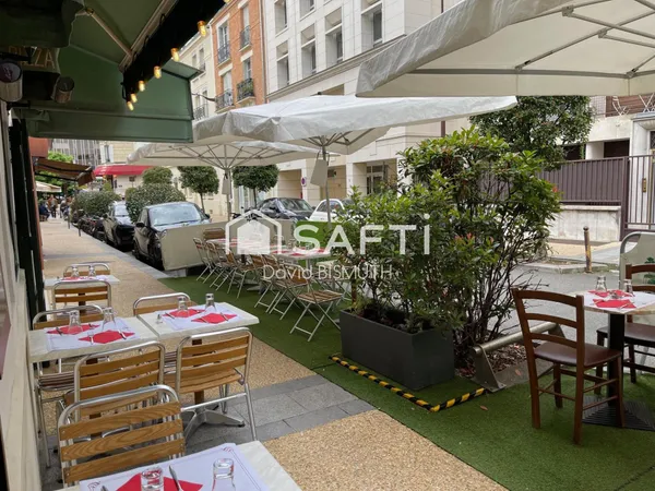 NEUILLY-SUR-SEINE - RESTAURANT / PIZZERIA / TRAITEUR ITALIEN - EMPLACEMENT PREMIUM - TERRASSE 20 PLA
