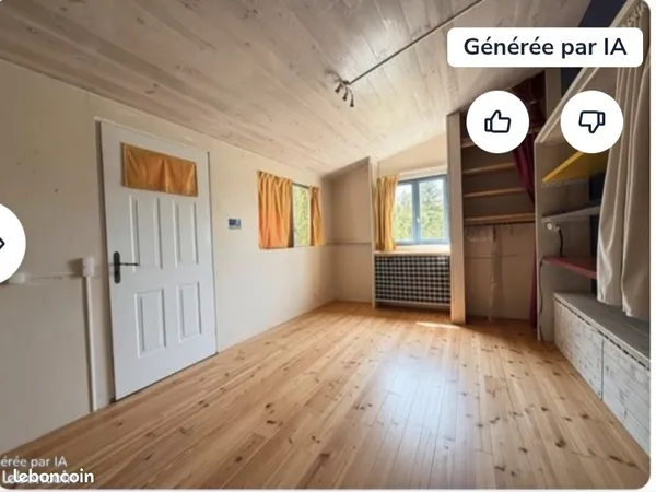 Jolie chalet en Ossature bois