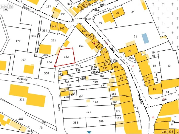 Terrain constructible à vendre