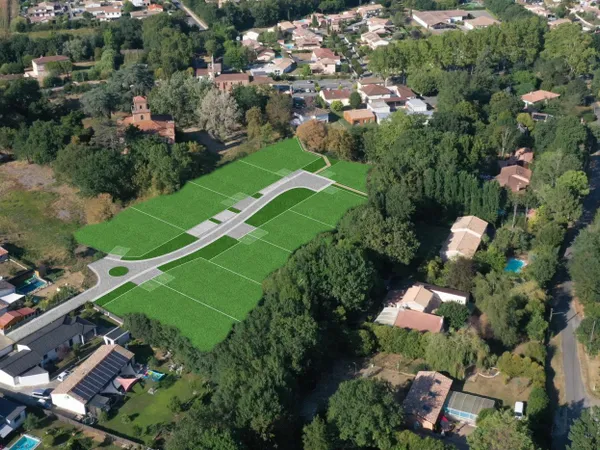Terrain en lotissement 528 m²