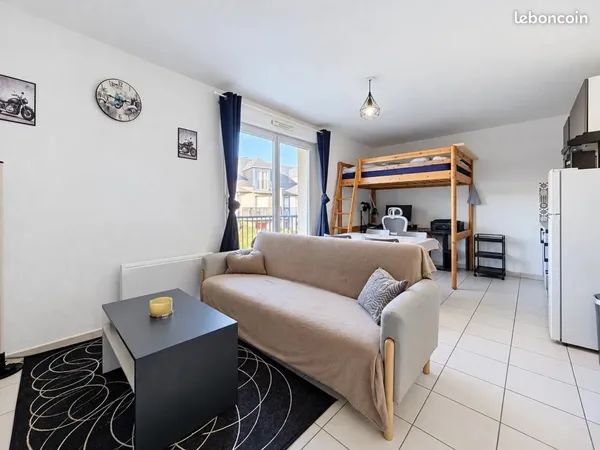 Studio 1 pièce 31 m²