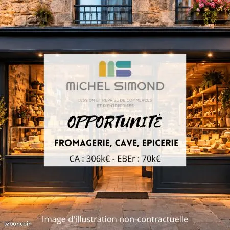 Fonds de commerce fromagerie 32 m²