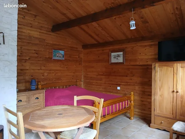 Chalet meublé