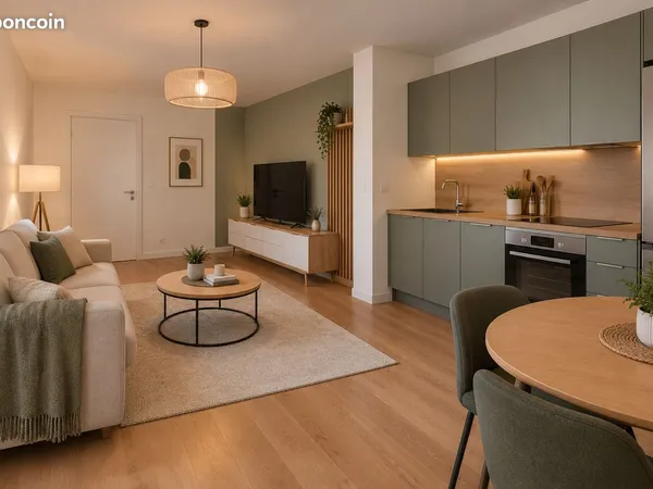 Appartement 2 pièces 39 m²