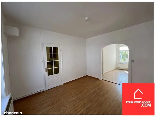 Maison de ville 3 chambres, jardin, garage possible