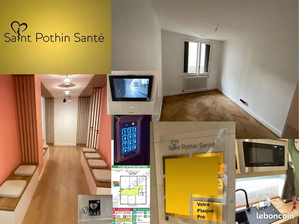 Lyon 6e - dernier bureau disponible dans un centre de santé premium