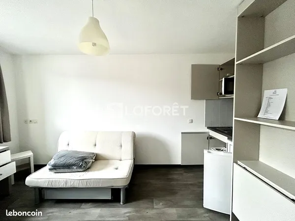 Studio 1 pièce 18 m²