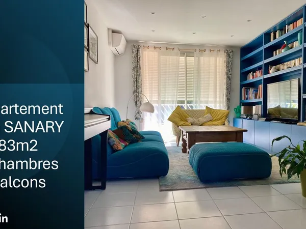 Appartement T4 proche centre ville.Sanary sur Mer