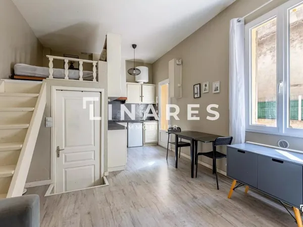 Vends studio - 20 m² - 1 pièce - Marseille 4Ème 13004