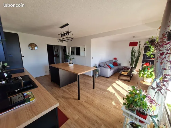 Appartement T2 lumineux et rénové avec balcon plein sud
