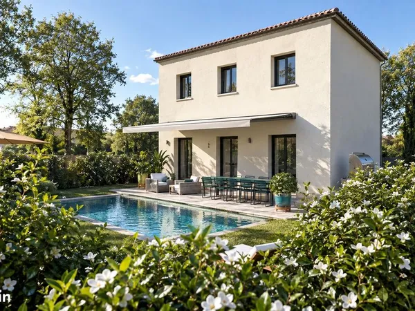 Maison 110 m² avec terrain à LA FARE-LES-OLIVIERS (13)