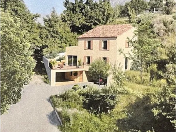 Terrain constructible avec permis Maison 127m2