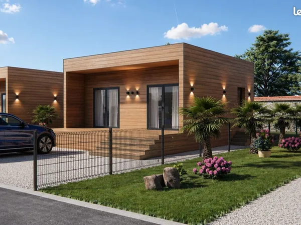 Maison neuve 2 pièces de plain-pied - Jardin privatif à Réau
