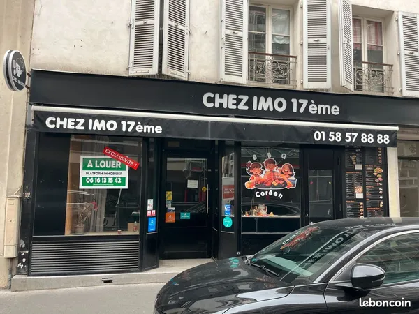 Restaurant avec cuisine équipée et droit d'entrée