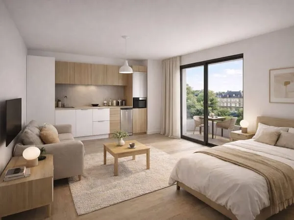 Appartement 1 pièce 24 m²