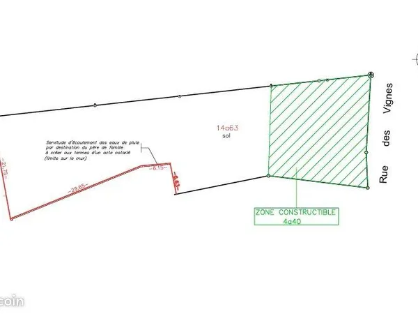 Terrain 1463 m² Olwisheim