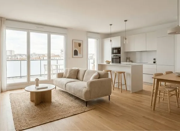 Appartement 3 pièces 57 m²