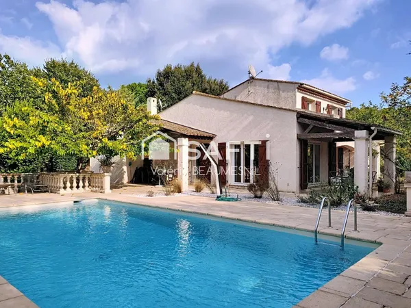 Villa provençale 6 pièces - 165 m² - Piscine - Terrain 3 080 m² - Bagnols-en-Forêt