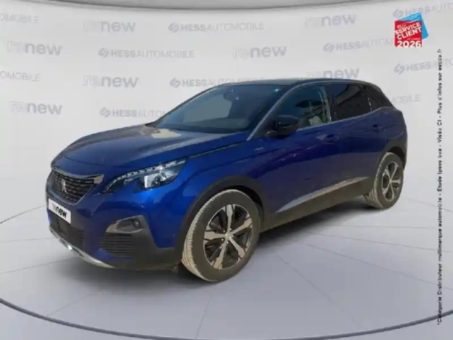 Peugeot 3008 1.2 puretech 130ch gt line s&amp;s eat8  6cv — photo 1