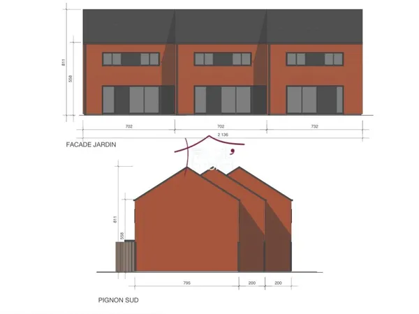 Terrain 788 m²
