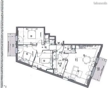 Appartement 4 pièces 82 m²