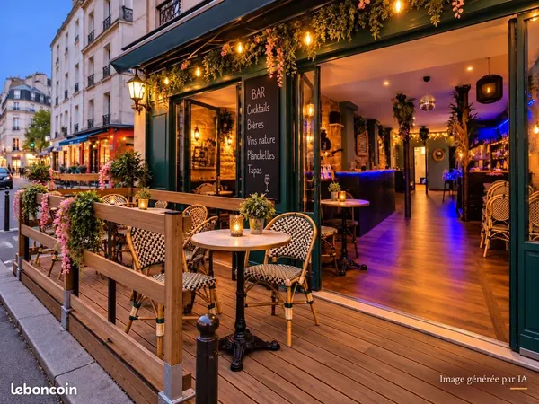 Fonds de commerce 120 m² Paris 10ème