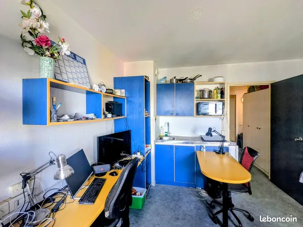 Studio 1 pièce 22 m²