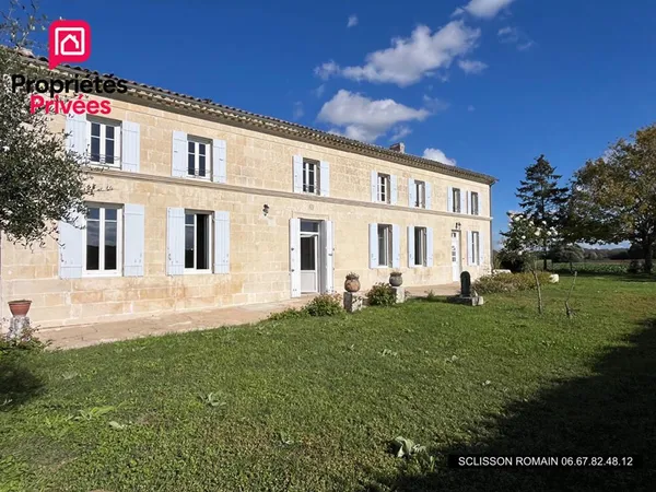SAINT-ANDRÉ-DE-LIDON ? 2 HABITATIONS, 209 M² HABITABLES, POTENTIEL DE GÎTE ET NOMBREUSES DÉPENDANCES