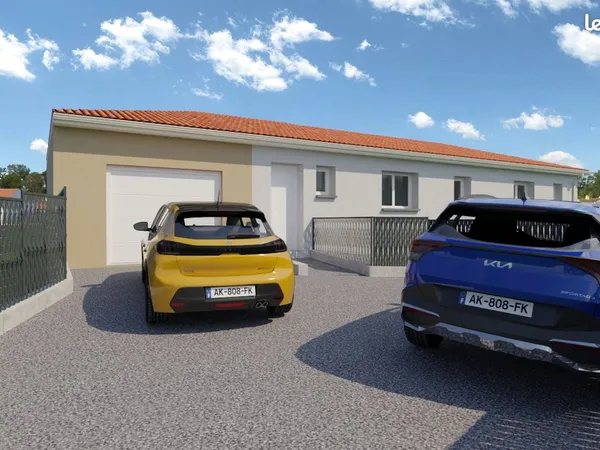 Villa 100 m² avec garage